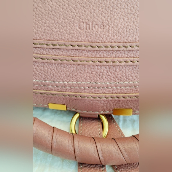Chloé Marcie Double Carry Leather Bag – Dusty Rose January 2016 - Picture 5 of 16